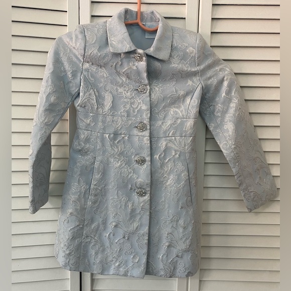 Blue and Silver coat size S (6/6x) Mary-Kate and Ashley - Picture 1 of 5